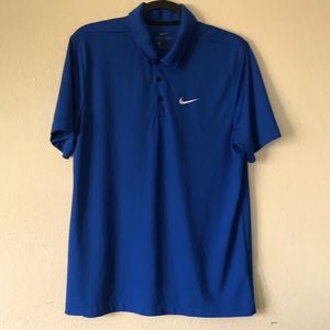 NIKE dryfit Size L - large Blue